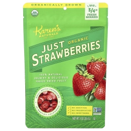 Karen's Naturals, Just Strawberries®, 28,4 г (1 унция)