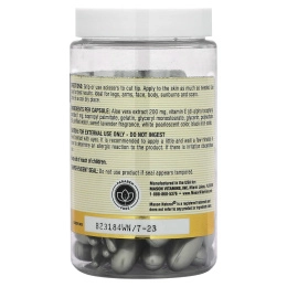 Mason Natural, Алоэ вера и витамин Е, натуральный крем, 60 отрезных капсул