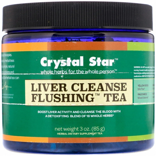 Crystal Star, Чай для очищения печени, 3 унции (85 г)