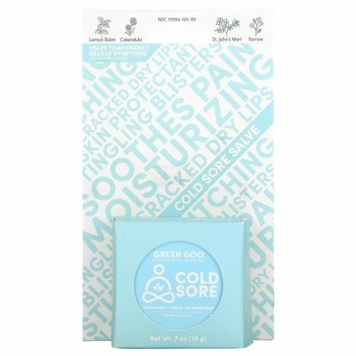 Green Goo, Cold Sore Salve, .7 oz (19 g)