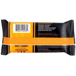 Eating Evolved, Горький шоколад, Рожки с кокосовым маслом, Карамель и морская соль, Два рожка, 1,5 унции (42 г)