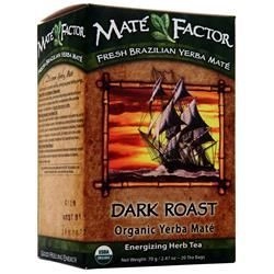 Mate Factor, Органический Yerba Mate - Бодрящий травяной чай темной обжарки 20 шт.