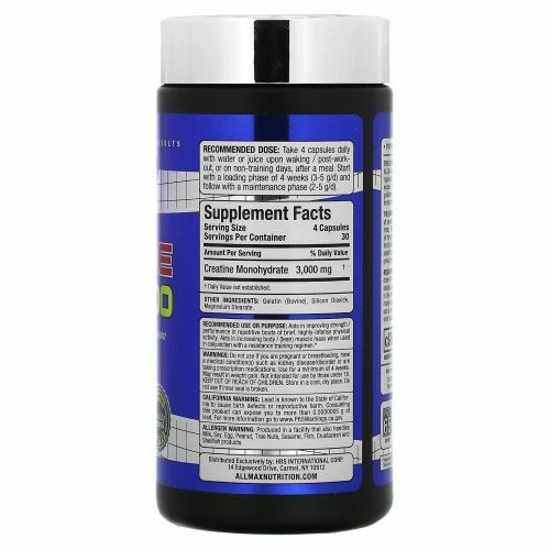 ALLMAX, Creatine 3000`` 120 капсул
