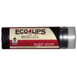 Eco Lips Inc., Ecotints, увлажняющий бальзам для губ, Sugar Plum, 0.15 унций (4.25 г)