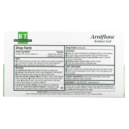 Boericke & Tafel, Arniflora, Гель с арникой, Topical Gel, 78 г