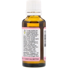 Plant Therapy, KidSafe, 100% Pure Essential Oil, Tummy All Better, 1 fl oz (30 ml)