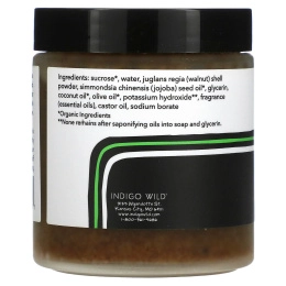 Indigo Wild, Zum Face, Скраб для лица розмарин-мята & грецкий орех и сахар, 4 унции