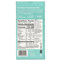 Alter Eco, плитка органического темного шоколада, кокос и ирис, 47% какао, 80 г (2,82 унции)