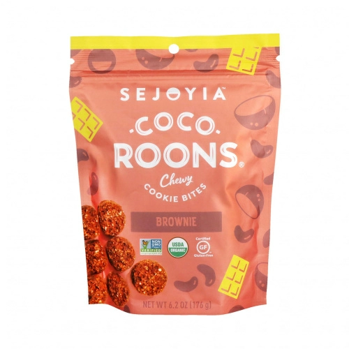 Sejoyia, Coco-Roons, Мягкое печенье, Брауни, 6,2 унц. (176 г)