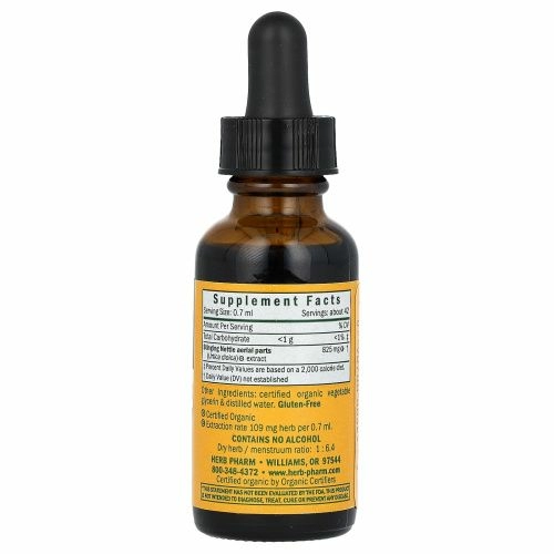 Herb Pharm, Крапива жгучая, без спирта, 1 жидкая унция (30 мл)