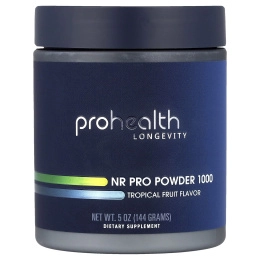 ProHealth Longevity, NR Pro Powder 1000, тропические фрукты, 144 г (5 унций)