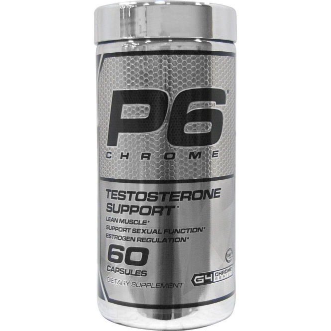 Cellucor, P6 Chrome, Testosterone Support, 60 Capsules
