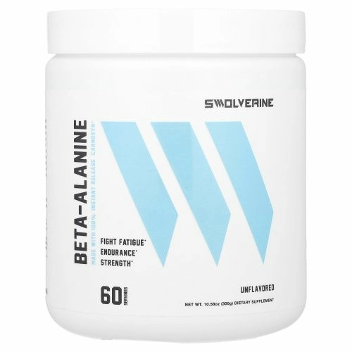 Swolverine, Бета-аланин, без добавок, 300 г (10,58 унции)