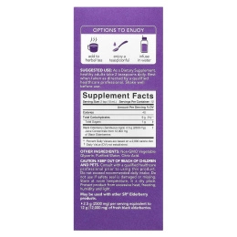 Sports Research, сироп из бузины, 12 000 мг, 120 мл (4 жидк. унции)