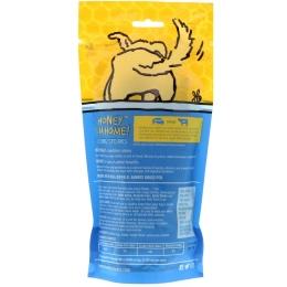 Honey I'm Home, Натуральные джерки баффало, покрытые медом, стейки из легких, 1,76 унц. (50 г)