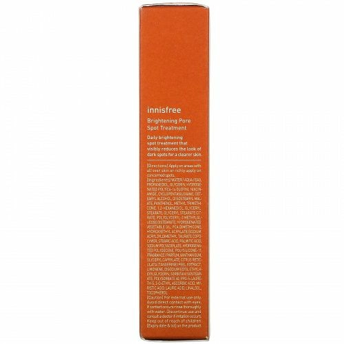Innisfree, Jeju Hallabong Daily Skin Bright, Brightening Pore Spot Treatment, 1.01 fl oz (30 ml)