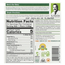 TheraBreath, Леденцы для сухого рта, мандарин и мята, 24 леденцы без сахара