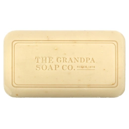Grandpa's, Кусковое мыло для лица и для тела, успокаивающее, овсяное, 4,25 унции (120 г)
