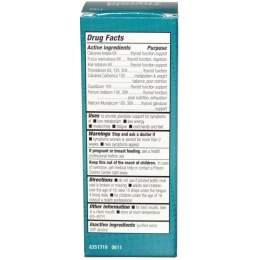 NatraBio, Укрепление здоровья щитовидной железы, 1 жидкая унция (30 мл)