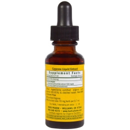 Herb Pharm, Кайенский перец, 1 жидкая унция (30 мл)
