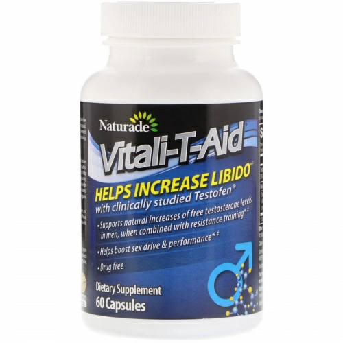 Naturade, Vitali-T-Aid , 60 капсул