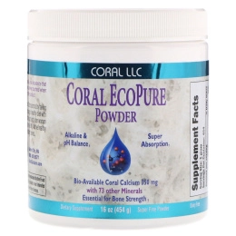 CORAL LLC, Coral EcoPure Powder, 16 oz (454 g)