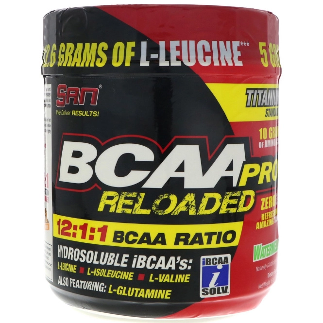 SAN Nutrition, BCAA Pro Reloaded, Арбуз, 16 унц. (456 г)