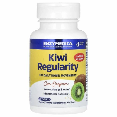 Enzymedica, Kiwi Regular, киви, 30 таблеток