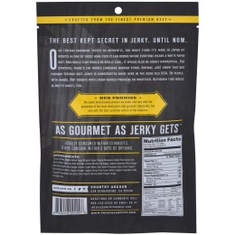 Country Archer Jerky, Абсолютно натуральная вяленая говядина, терияки, 3 унц. (85 г)