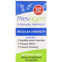 Prevagen (Quincy-Bioscience), Prevagen, Regular Strength, 30 Capsules