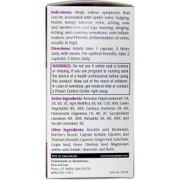 NaturalCare, Ultra Vein-Gard Защита Вен 60 капсул