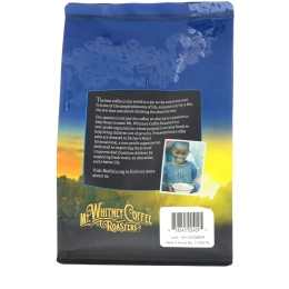 Mt. Whitney Coffee Roasters, Органическое крупное эспрессо, темный прожаренный молотый кофе, 340 г (12 унций)
