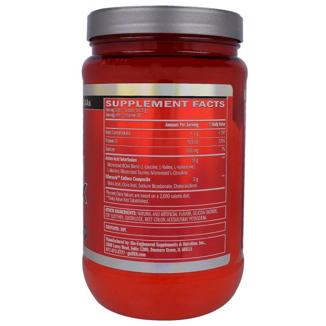 BSN, Amino-X, Endurance & Recovery Agent, Strawberry Orange 15.3 oz (435 g)