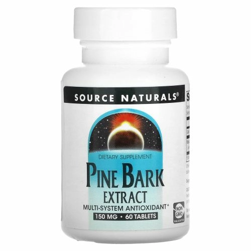 Source Naturals, экстракт сосновой коры, 150 мг, 60 таблеток