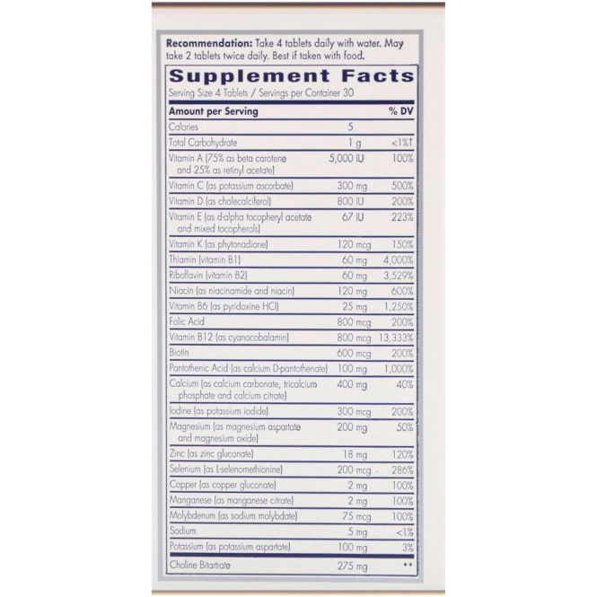 Nature's Way, Мультивитамины «Выбор врача», для мужчин от 50 лет, 120 таблеток