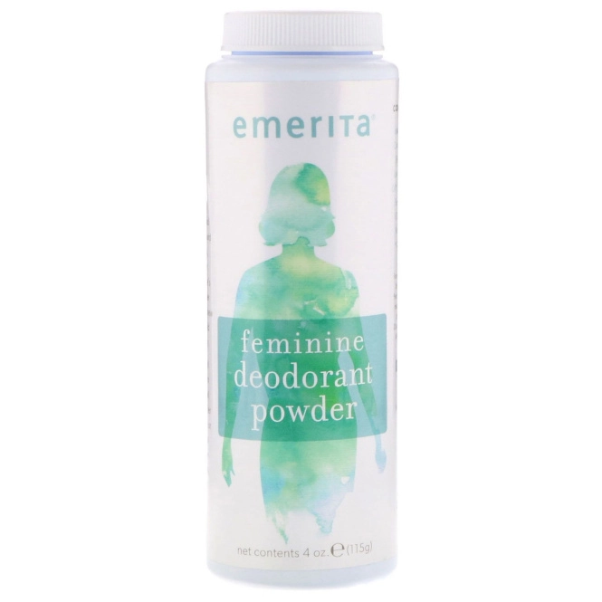 Emerita, Женский порошковый дезодорант, 4 унц. (115 г)
