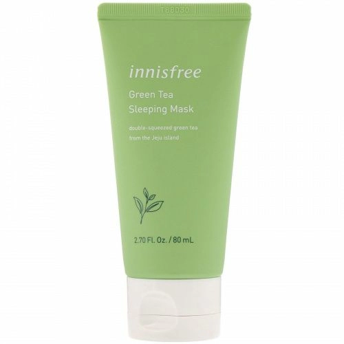 Innisfree, Ночная маска с экстрактом зеленого чая, 80 мл