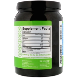 Zenwise Health, Hydrolyzed Protein Bone Broth with Collagen, Chocolate, 19.75 oz (560 g)