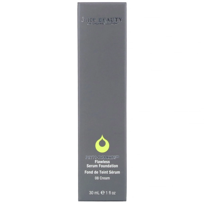 Juice Beauty, Phyto-Pigments, Flawless Serum Foundation, 08 Cream,  1 fl oz (30 ml)