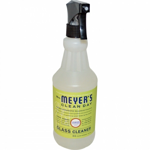 Mrs. Meyers Clean Day, Стеклоочиститель, запах лимона и вербены, 24 жидк. унц. (708 мл)
