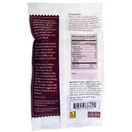 Lotus Foods, Рисовый рамэн из фиолетового картофеля и коричневого риса, с овощным бульоном, 10 пакетов, 2,8 унции (80 г)