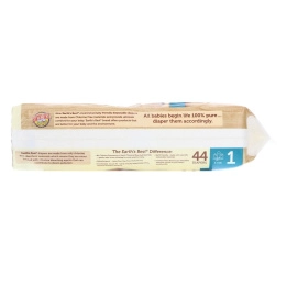 Earth's Best, TenderCare, Premium Earth Friendly, Diapers, Size 1, 8-14 lbs, 44 Diapers