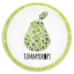 Tummydrops, сладкий имбирь и груша, 18 капель