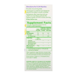 Culturelle, Baby Probiotic + DHA Drops, 0-24 Months, .57 fl oz (17 ml)