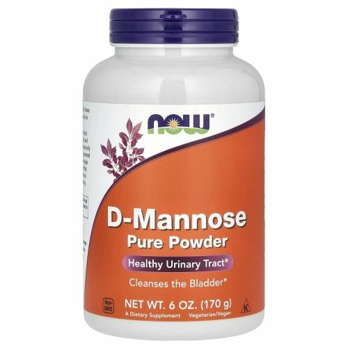Now Foods, Чистая D-манноза в порошке, 6 унций (170 г)
