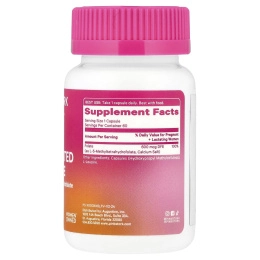Pink Stork, Метилированный фолат, 60 капсул