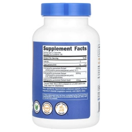 Nutricost, Экстракт андрографиса, 1000 мг, 120 капсул (500 мг на капсулу)