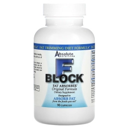 Absolute Nutrition, Поглотитель жира FBlock, 90 капсул