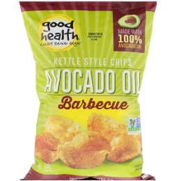 Good Health Natural Foods, Kettle Style Chips, Avocado Oil, Barbecue, 5 oz (141.7 g)