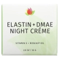 Reviva Labs, Эластин + DMAE ночной крем, 1,5 унц. (42 г)